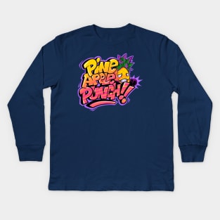 pineapple punch Kids Long Sleeve T-Shirt